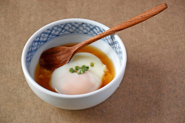 Onsen Tamago (温泉卵) jajko z gorącego źródła