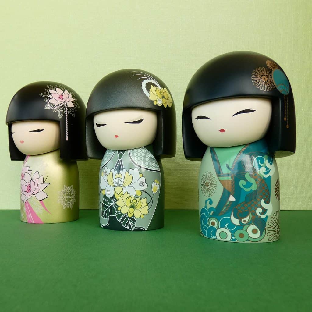 Kokeshi (小芥子) – drewniane laleczki z regionu Tōhoku