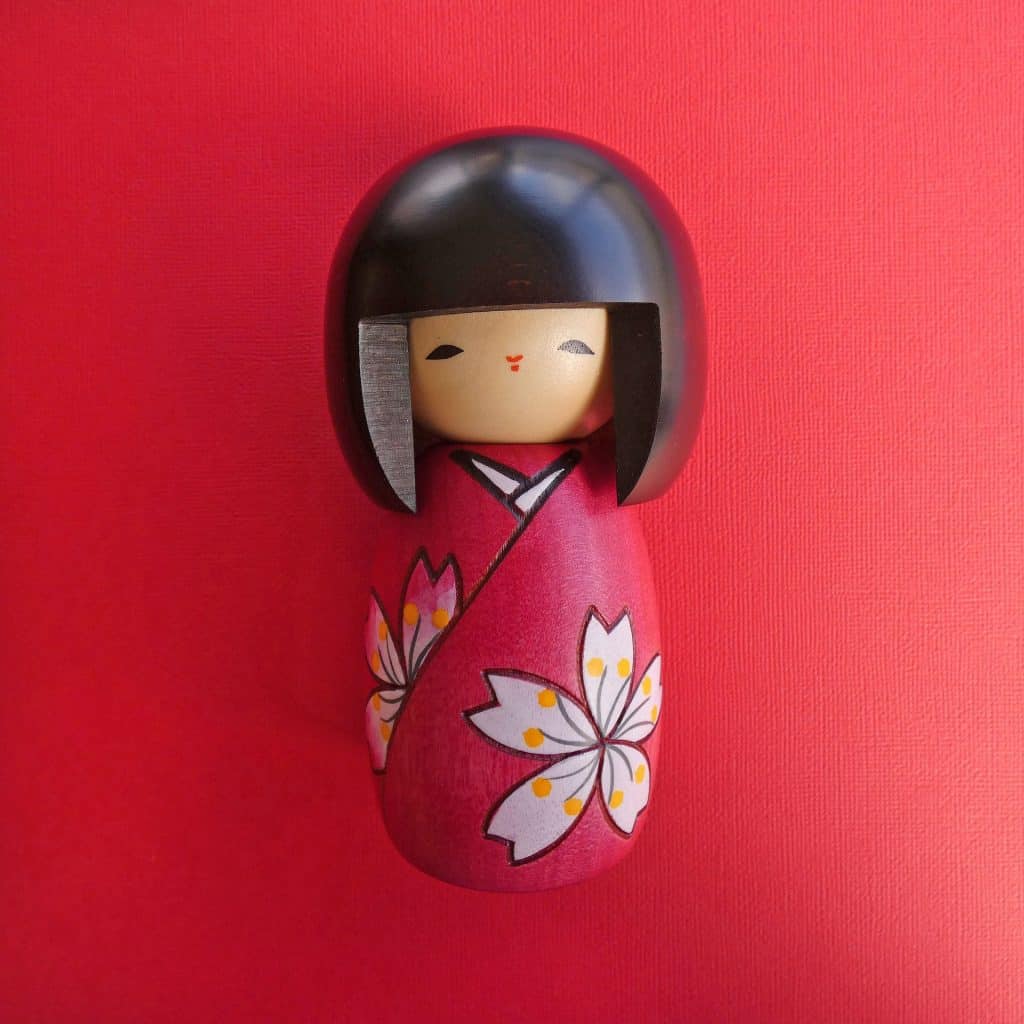 Kokeshi (小芥子) – drewniane laleczki z regionu Tōhoku