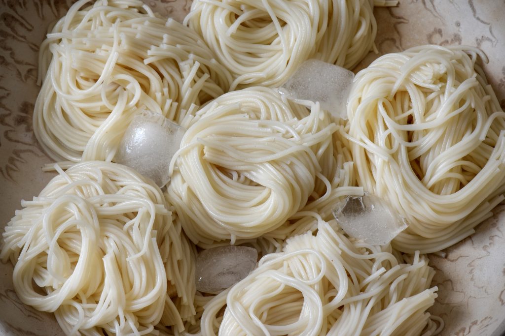 Sōmen (素麺) na zimno na letnie upały